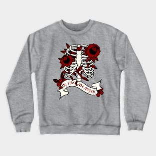 Angry Ribcage Crewneck Sweatshirt